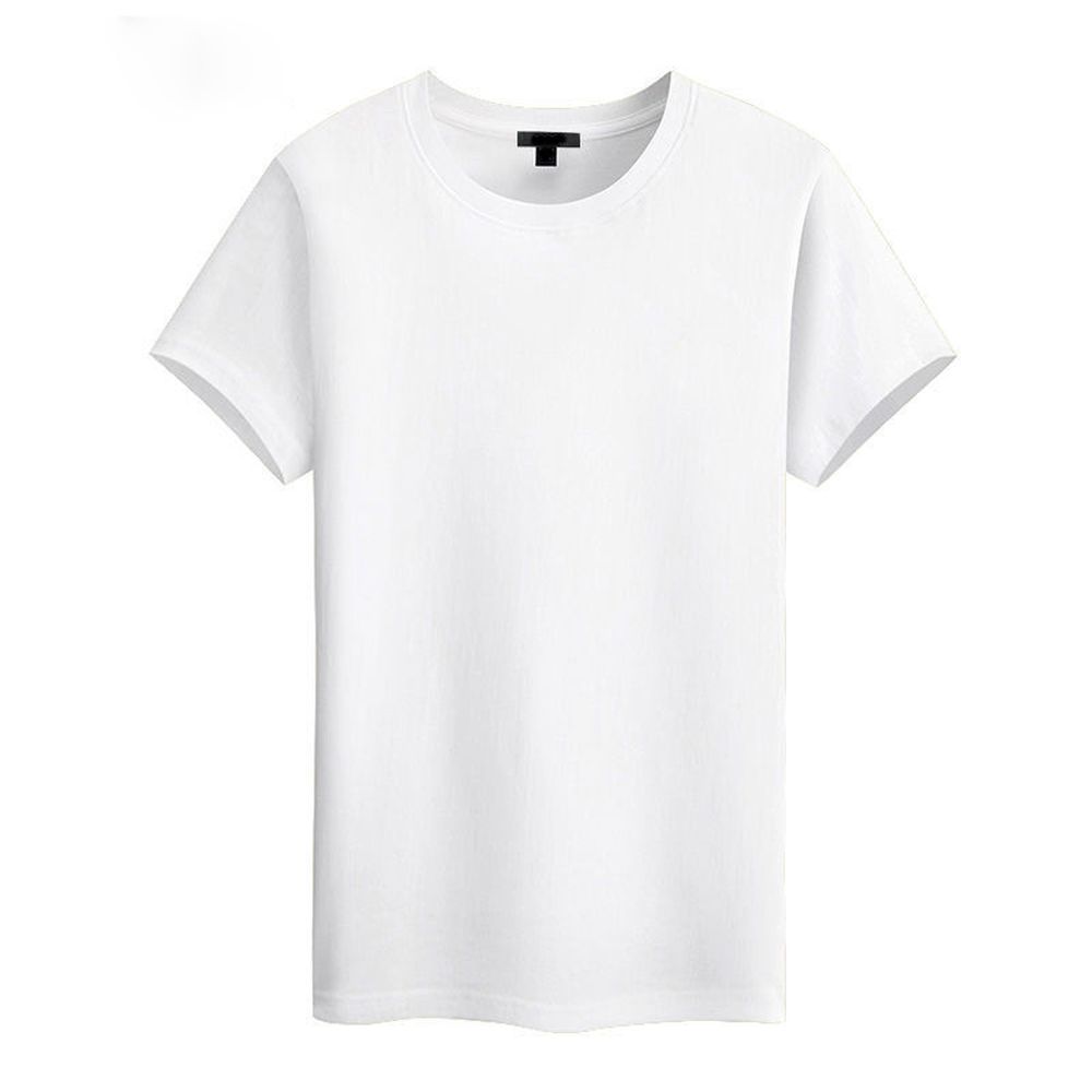 Solid Color Short-Sleeved T-Shirt Men's Slim Fit Top